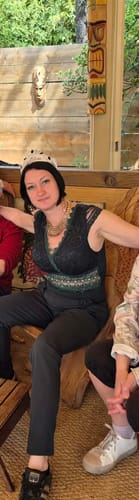 Avis photo d'un client sur Combinaison verte femme - CECILE
