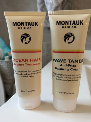 Customer photo review of Ocean Hair Styling Duo