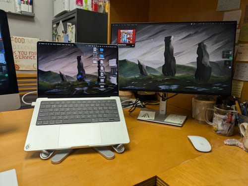 Customer photo review of Model-X 2.0 Stand