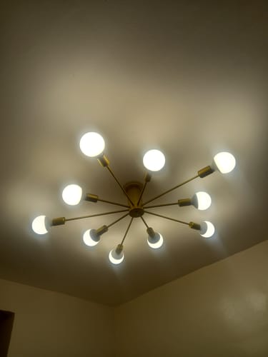 Customer photo review of Plafonnier ASTRA GOLD - PL048