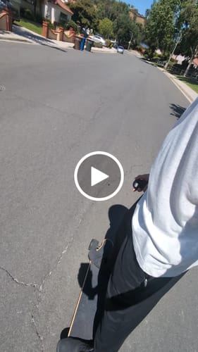 Customer video review of Tynee® Ultra Hub Motor Electric Skateboard & Longboard