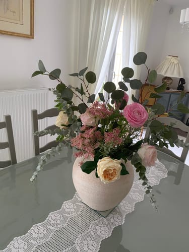 Customer photo review of Sena Vase - Crème