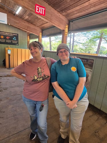 Customer photo review of I Own A Shovel T-Shirt