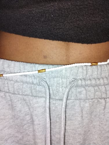 Customer photo review of Divinity Waist Beads