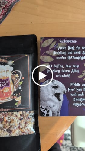 Customer video review of GRATIS Butterscotch Brew Fruchtzauber Edition
