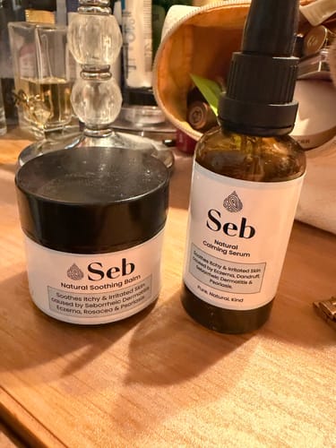 Customer photo review of Seb Natural Soothing Balm