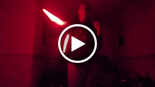Customer video review of Light Nunchucks