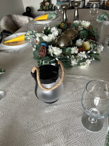 Customer photo review of Glødflamme – lanternen med den evige flamme