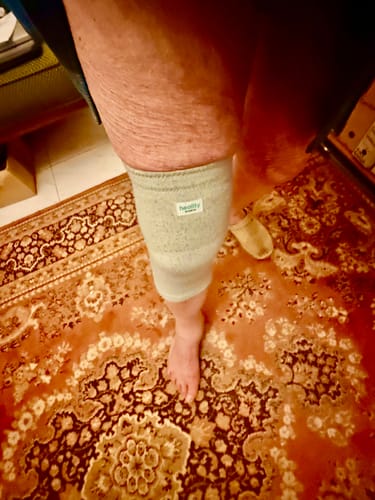 Customer photo review of Genouillère de Compression