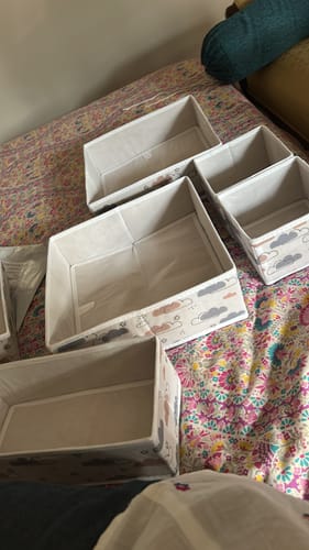 Customer photo review of Qoolish Pack of 3 Drawer Organizers: Neatly Organize with Style (Available in 6 Colors)