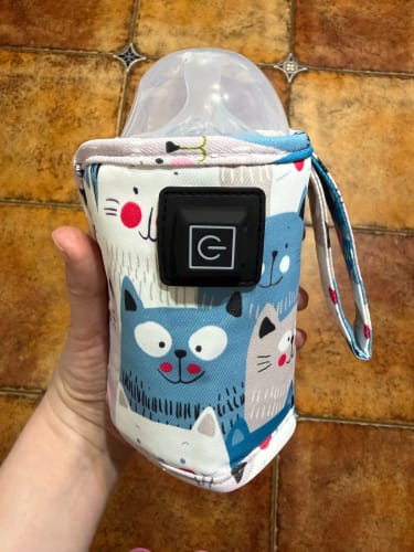 Customer photo review of Calentador de Biberones Portátil USB