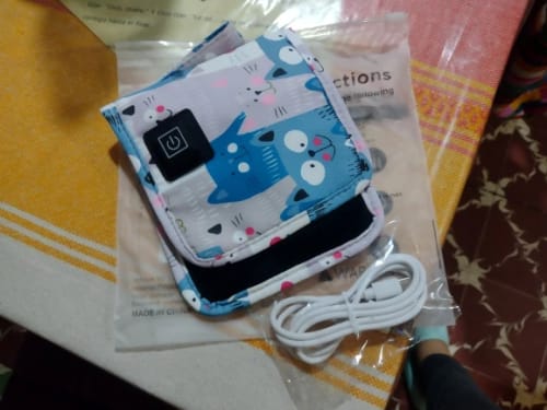 Customer photo review of Calentador de Biberones Portátil USB