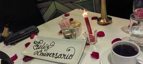 Customer photo review of Cena Romántica