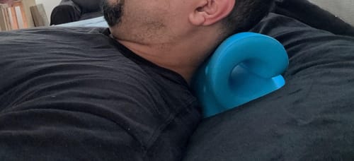 Customer photo review of Cervical Neck Stretcher