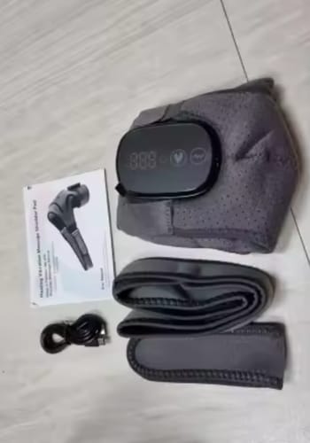 Customer photo review of Heated Shoulder Brace