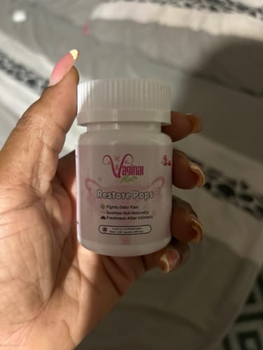 Customer photo review of Restore Pops: Boric Acid to Re-Balance PH Levels
