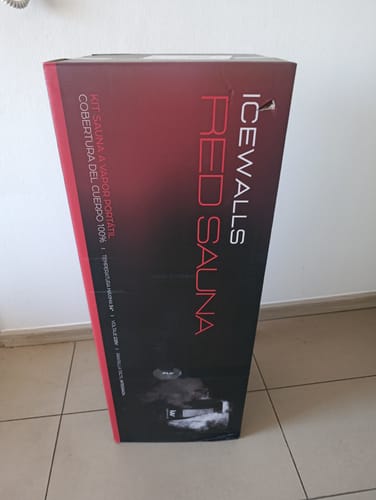 Customer photo review of Sauna Portátil 2.0