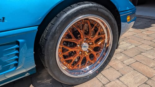 Customer photo review of RV-DC12: CUSTOM FORGED 2-PIECE Y-SPOKE BRIDGE DESIGN WHEELS