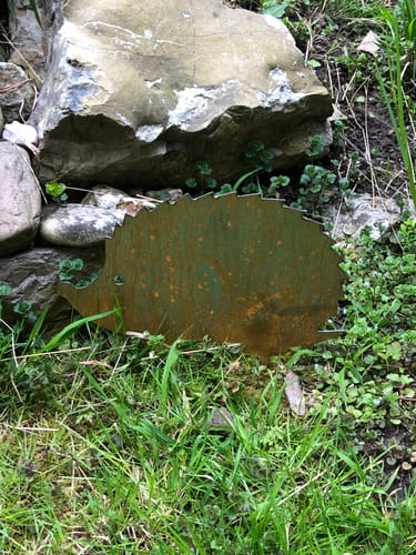 Customer photo review of Gartenstecker Igel