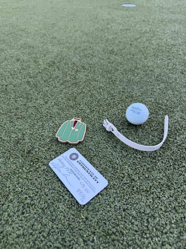 Customer photo review of Patron Pass Bag Tag