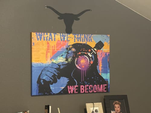 Customer photo review of What We Think We Become