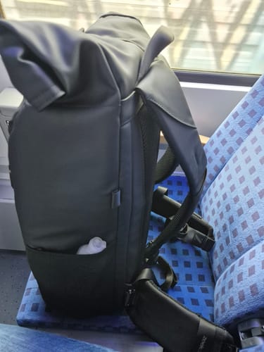 Customer photo review of The Rolltop 21L