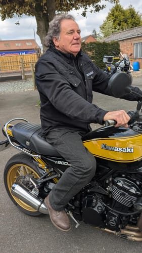 Customer photo review of Motorcycle Armoured Hoodie - Easyrider II