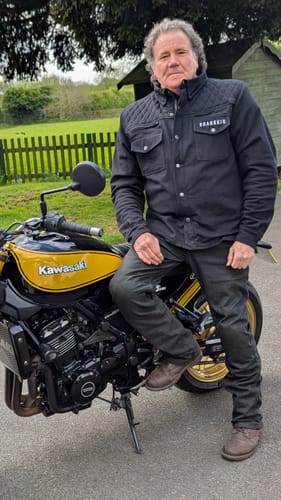 Customer photo review of Motorcycle Armoured Hoodie - Easyrider II