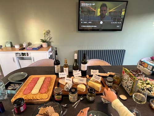 Customer photo review of The Rennet & Rind British Cheese Subscription Box