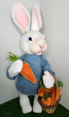 Customer photo review of White Rabbit PDF Pattern Approx 41 cm Standing