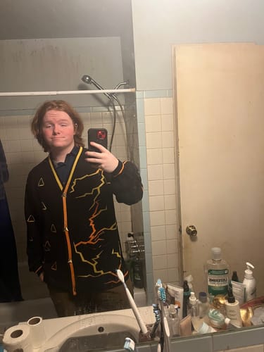 Customer photo review of Thunder Cardigan Preorder