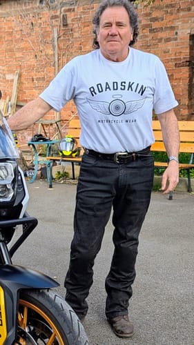 Customer photo review of Motorcycle Armoured Hoodie - Easyrider II
