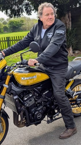 Customer photo review of Motorcycle Armoured Hoodie - Easyrider II
