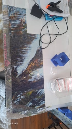Customer photo review of Diamond Painting Eigenes Bild