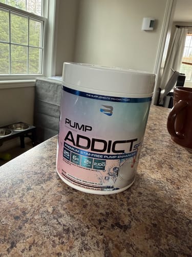 Customer photo review of Stim-Free Pump Addict