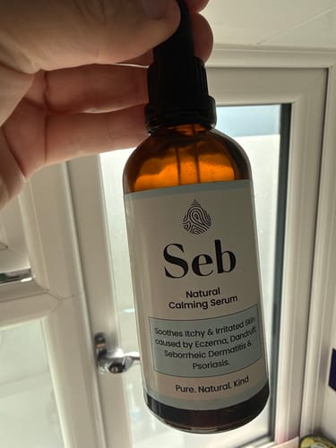 Customer photo review of Seb Natural Calming Serum