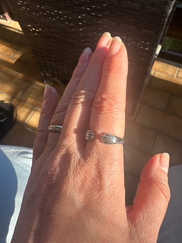 Customer photo review of Cat Paw Ring