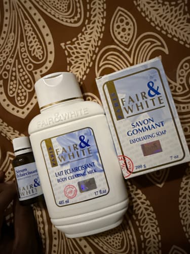 Customer photo review of Fair and White Original Essential Kit