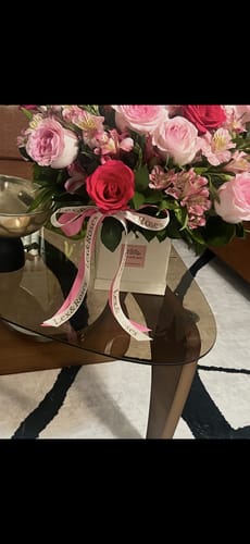 Customer photo review of Lexi Box - Pink & Hot Pink
