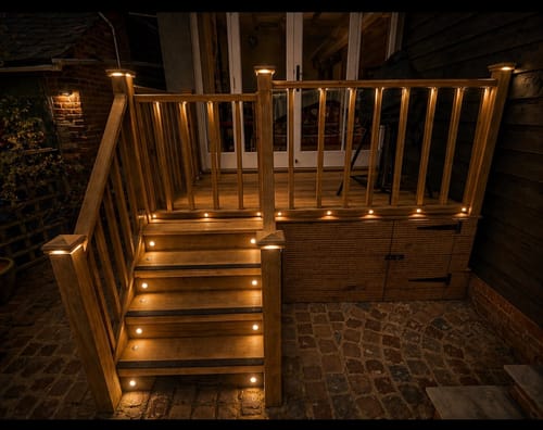 Customer photo review of 1W Ella Indirect Eyelid Bezel IP65 Marker Light, Step Light, Mini Downlight, Deck Light, Black/ Antique Brass/ Polished Copper/ Gold/ Bronze/ White (Non Dimmable Driver Included)