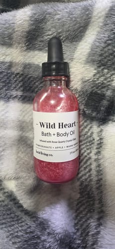 Customer photo review of Wild Heart Bath & Body Oil