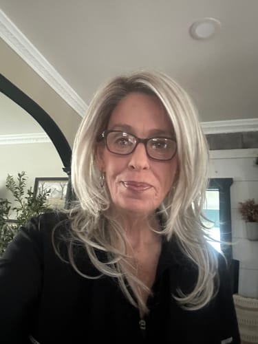 Customer photo review of JBEXTENSION 18 Inches Ash Blonde Curly Pre-Cut Snowflake Lace Frontlace Glueless Wig LORNA SNOWFLAKE ASH BLONDE【PERMATEASE】【BENDY EAR TABS】- M/L
