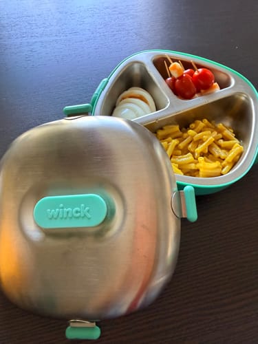 Customer photo review of Bento Box | Peach
