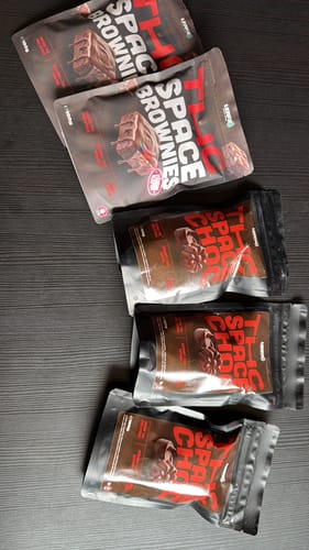 Kundenbewertung mit Foto zu THC Spacebrownies