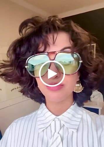 Customer video review of Óculos Tropea Edição Limitada