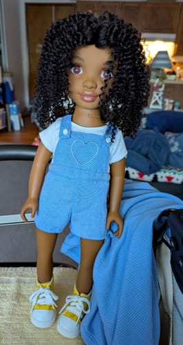 Customer photo review of Healthy Roots Doll: Zoe