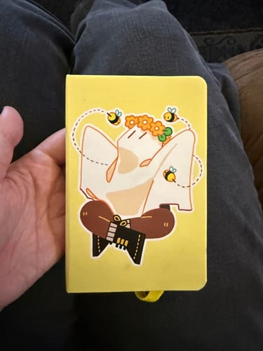 Customer photo review of Bee Ghost Sketchbook