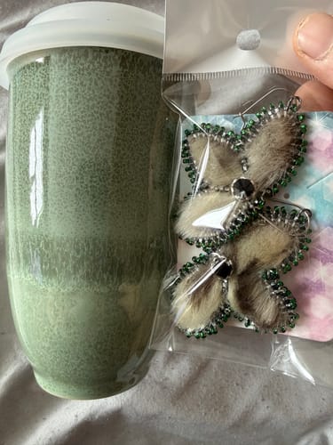Customer photo review of Emerald Cup 12oz