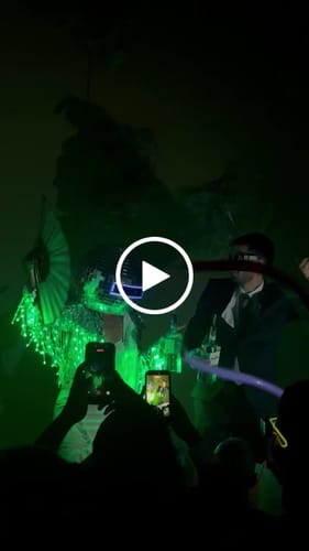 Customer video review of LED Fringe Sequin Jacket