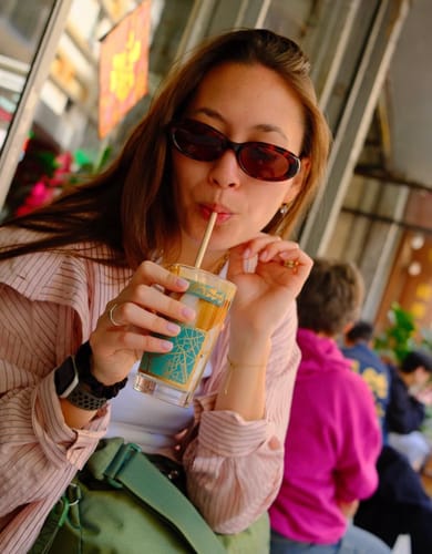 Customer photo review of Brooke - Tortoise